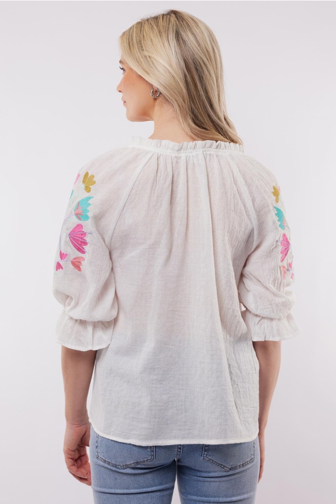 CADIZ TOP 25ZFXC02 011 OFFWHITE